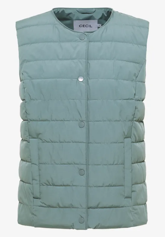 Vest om eronder te dragen ice hill green