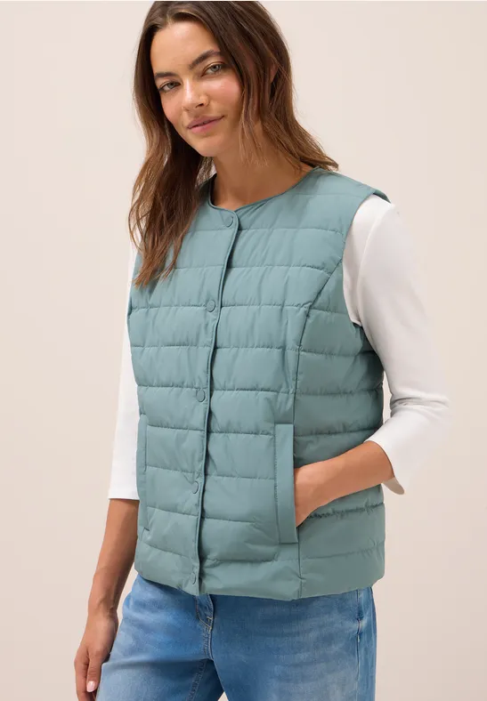 Vest om eronder te dragen ice hill green