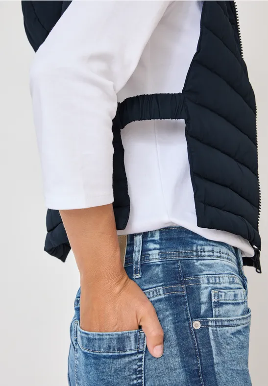 Vest om eronder te dragen dark navy blue