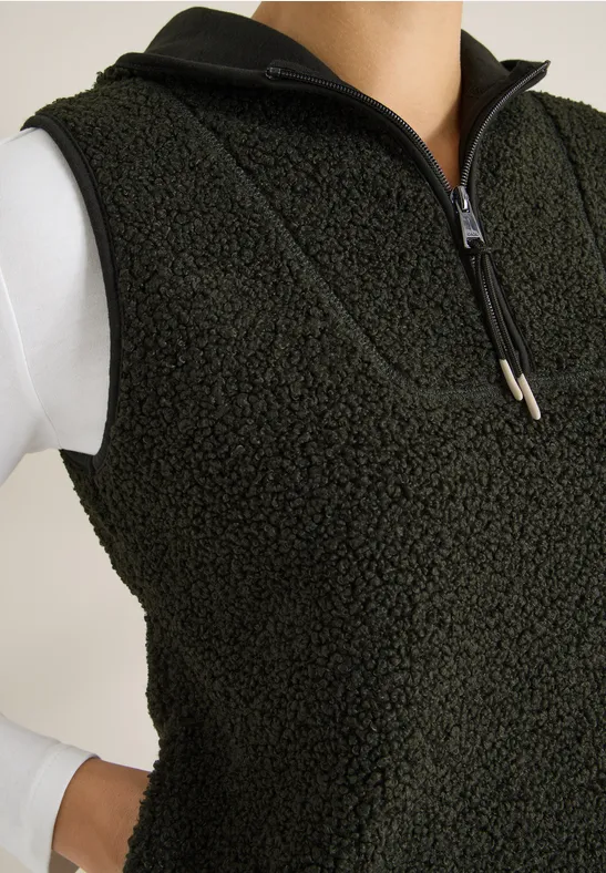 Teddy Troyer Weste raw khaki