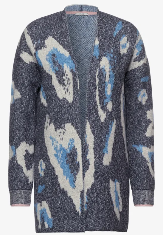 Big Leo Cardigan deep blue