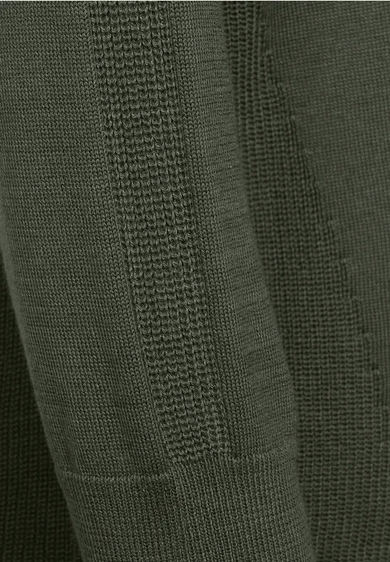 Cardigan basique style sweat à capuche utility olive