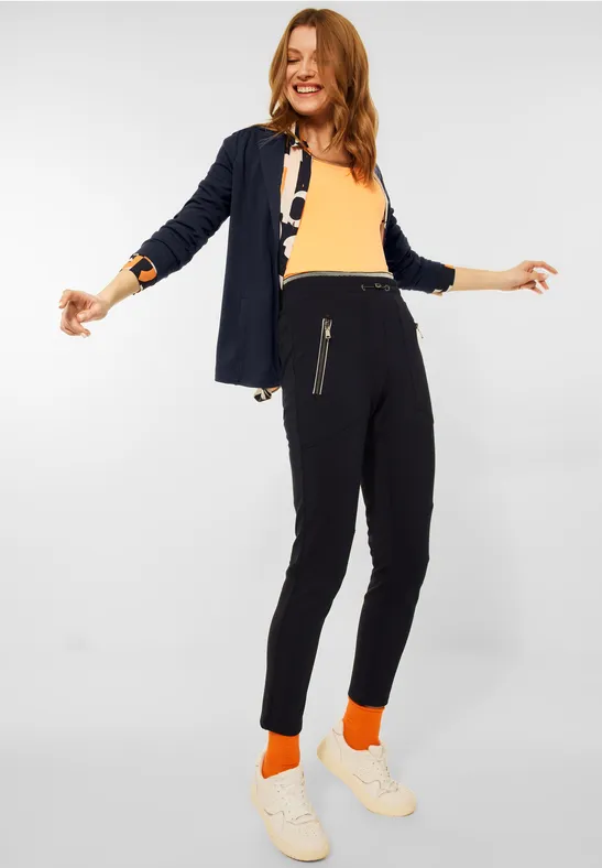 Blazer mit Reverskragen deep blue