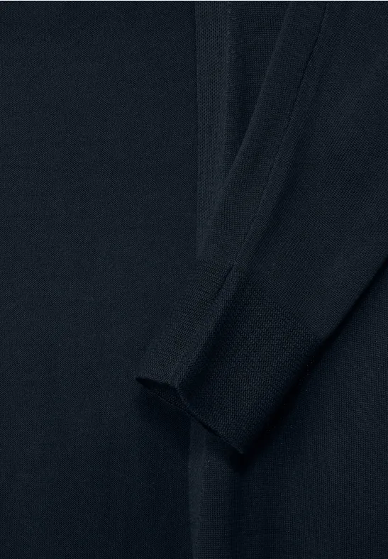 Cardigan basique deep blue