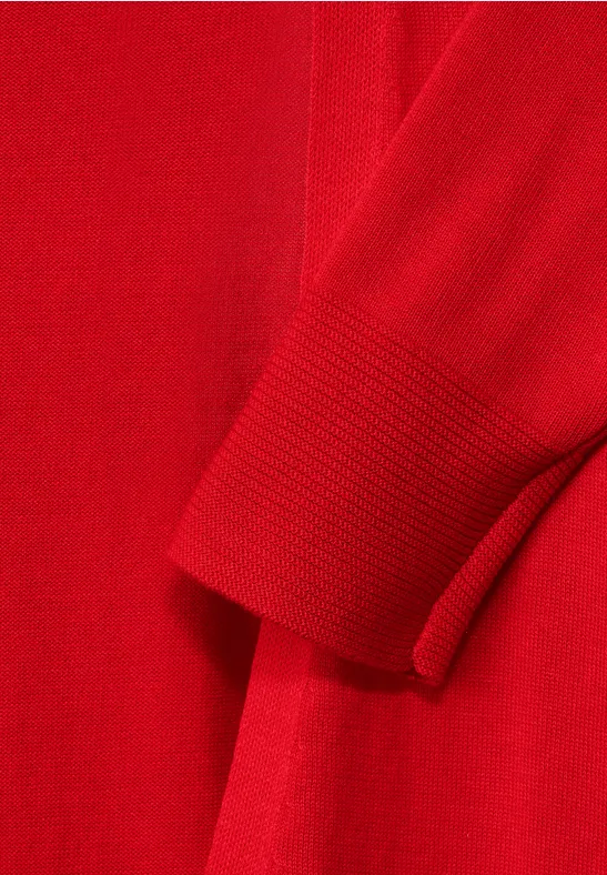 Cardigan basique strong red