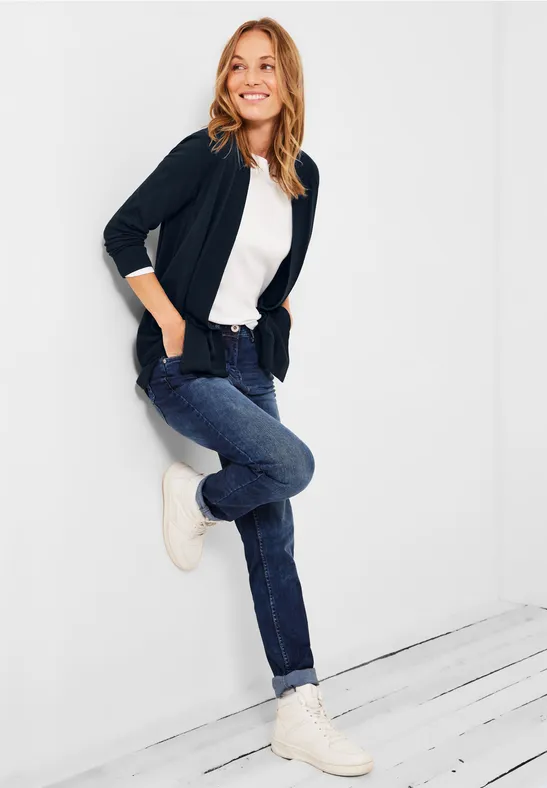 Basic cardigan deep blue
