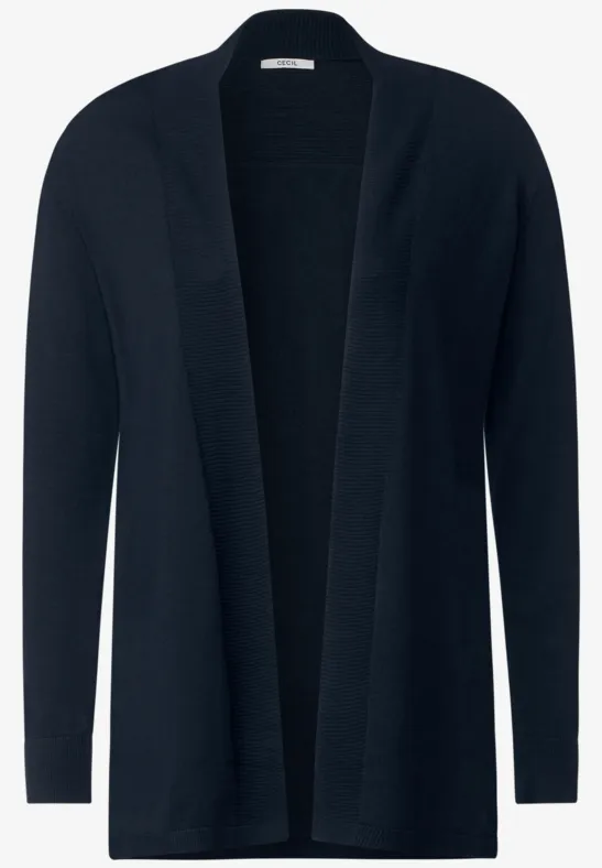 Basic cardigan deep blue