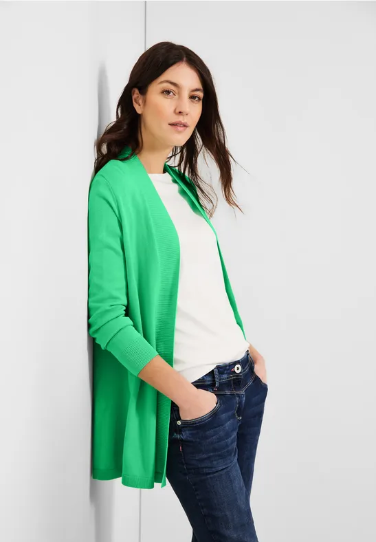 Basic cardigan smash green