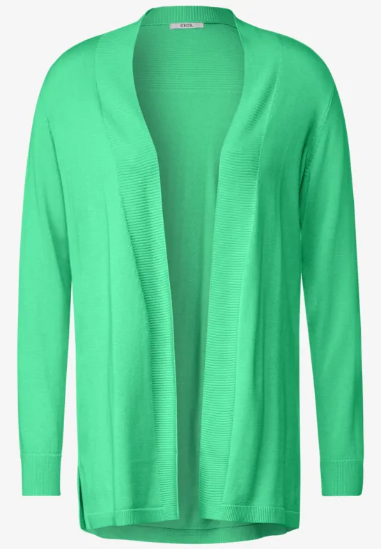 Basic cardigan smash green