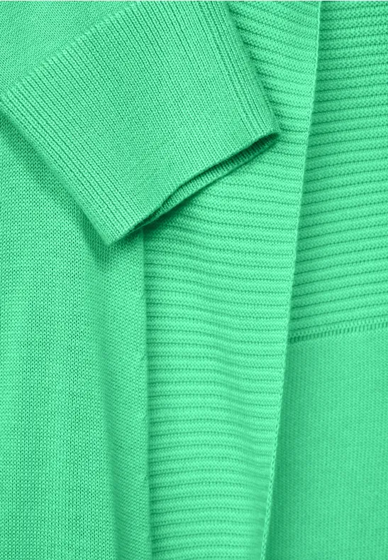 Basic cardigan smash green