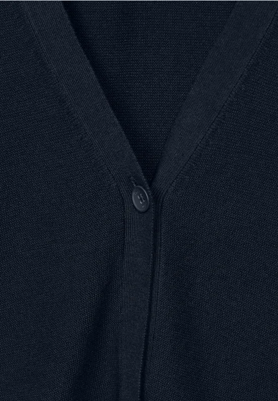 Cardigan met 3/4-mouwen deep blue