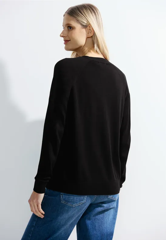 Strick Cardigan Black