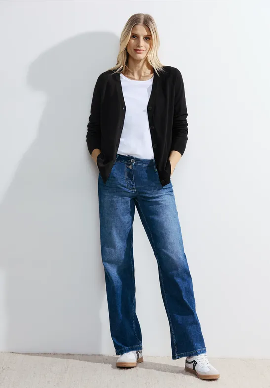 Strick Cardigan Black