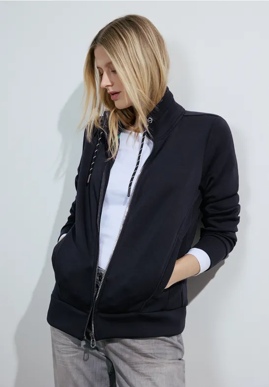 Zipper Sweatjacke universal blue