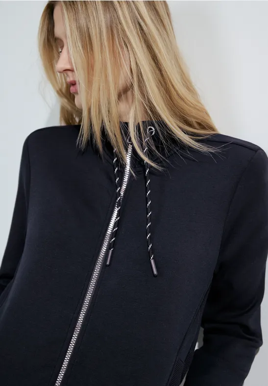 Zipper Sweatjacke universal blue
