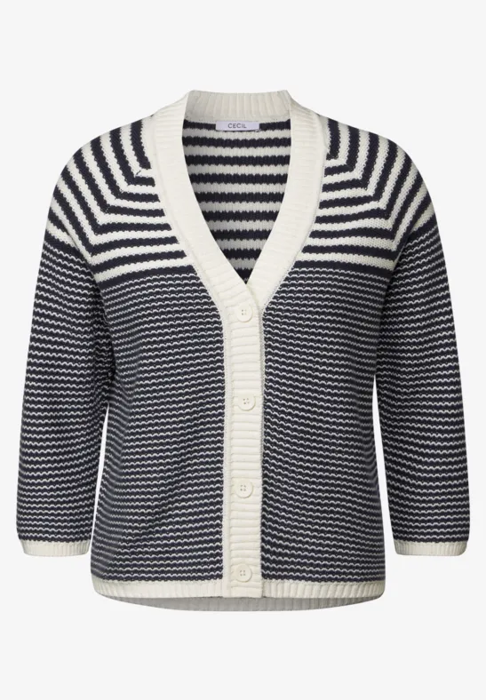 Cecil Dames Pollunder Met Coltrui – Mouwloos, Fijn Gebreid En Met Zijsplitsen In Comfortabele Katoenmix