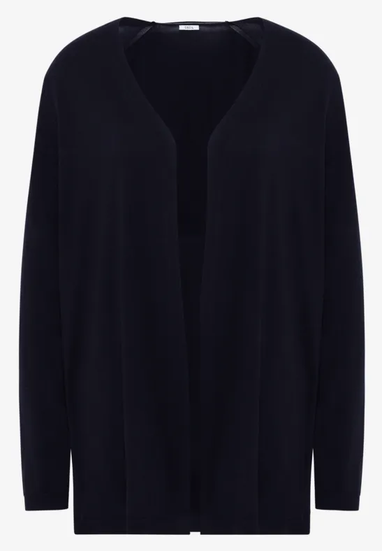 Offene Strickjacke urban dark blue