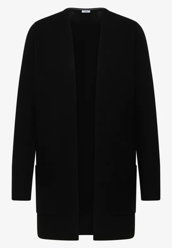 Open Cosy vest Black