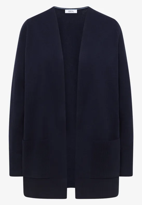 Offener Cosy Cardigan urban dark blue