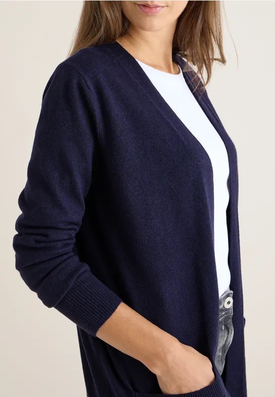 Offener Cosy Cardigan urban dark blue