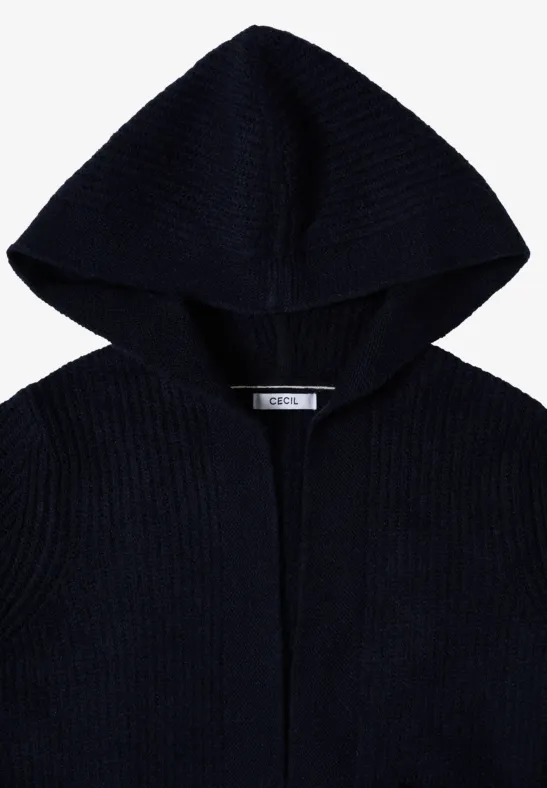 Vest met capuchon urban dark blue