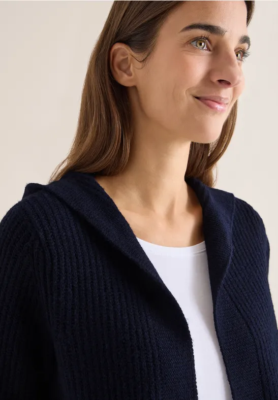 Vest met capuchon urban dark blue