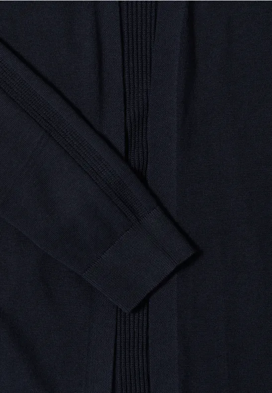 Long cardigan basique universal blue