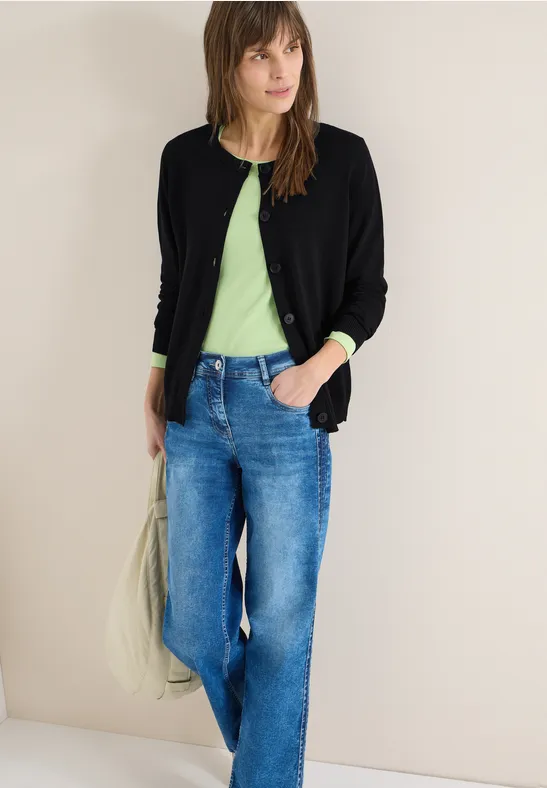 Cardigan de base Black