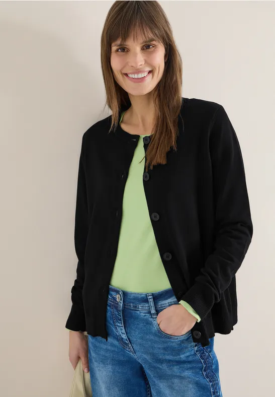 Cardigan de base Black