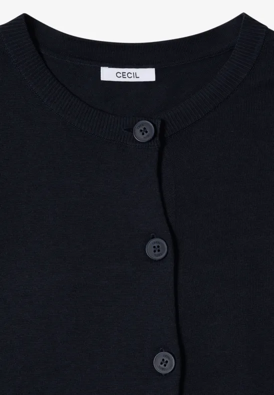 Cardigan de base universal blue