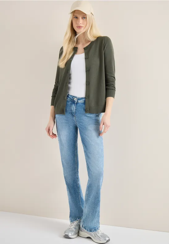 Basic Cardigan khaki
