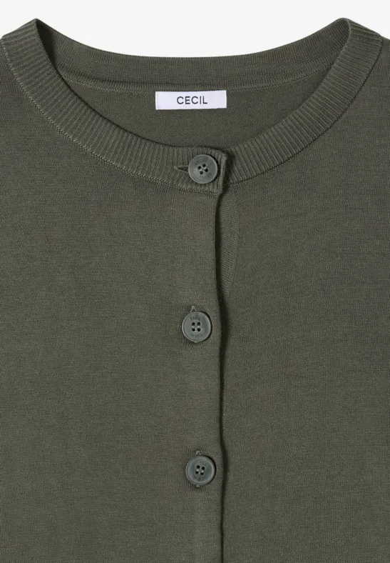 Basic Cardigan khaki