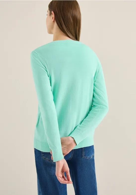 Basic Cardigan jelly mint