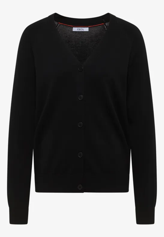 Cardigan de base Black