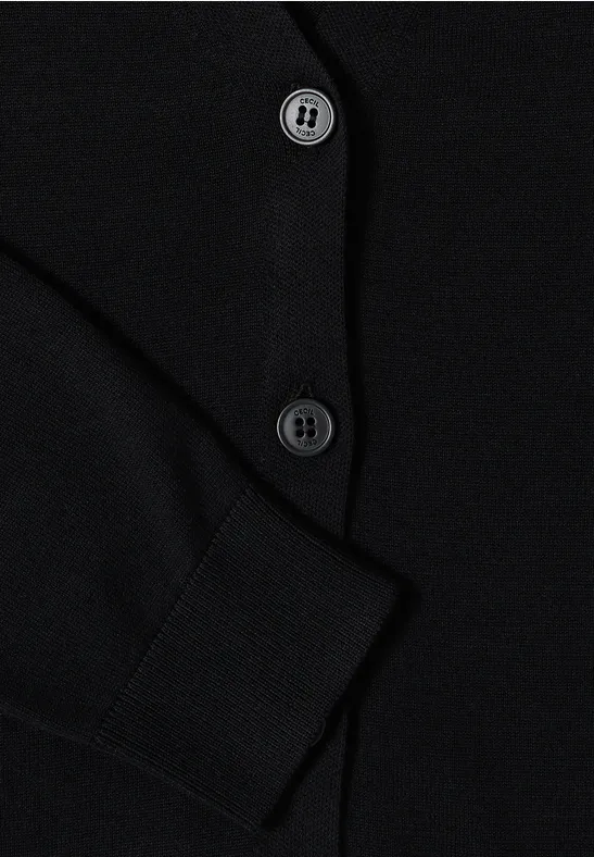 Cardigan de base Black