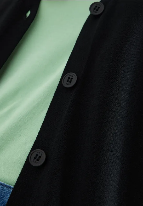 Cardigan de base Black