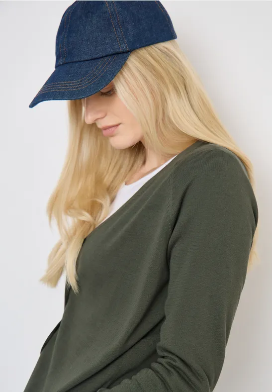 Basic Cardigan khaki