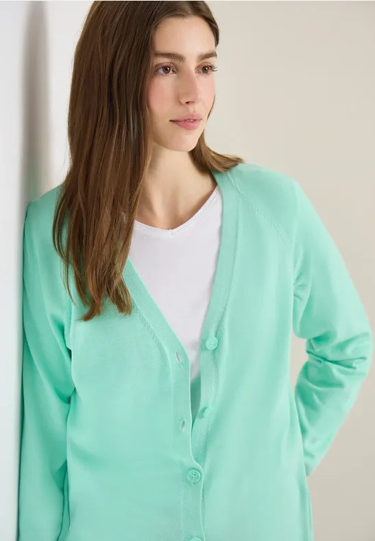 Basic Cardigan jelly mint