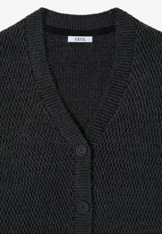 Vest van verengaren Black