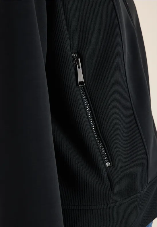 Veste sportive en sweat Black