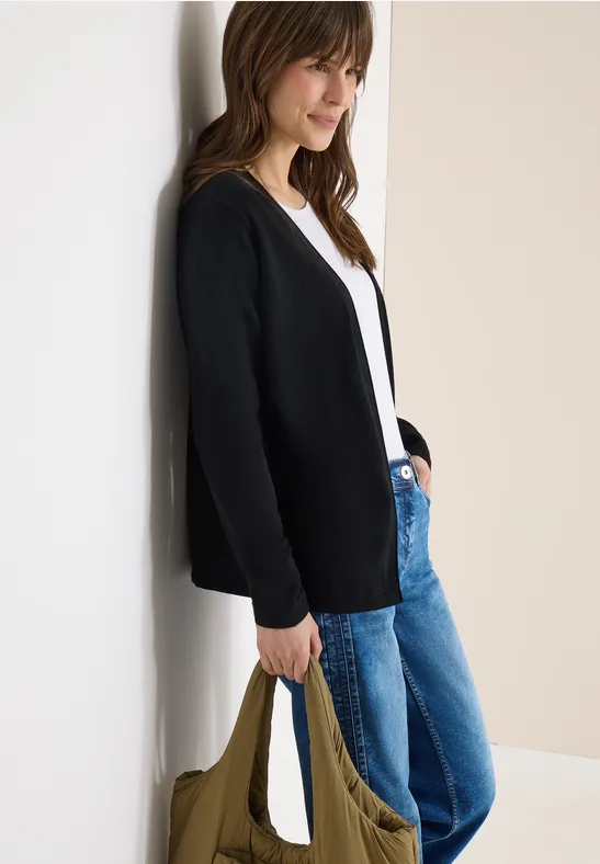 Basic Cardigan Black