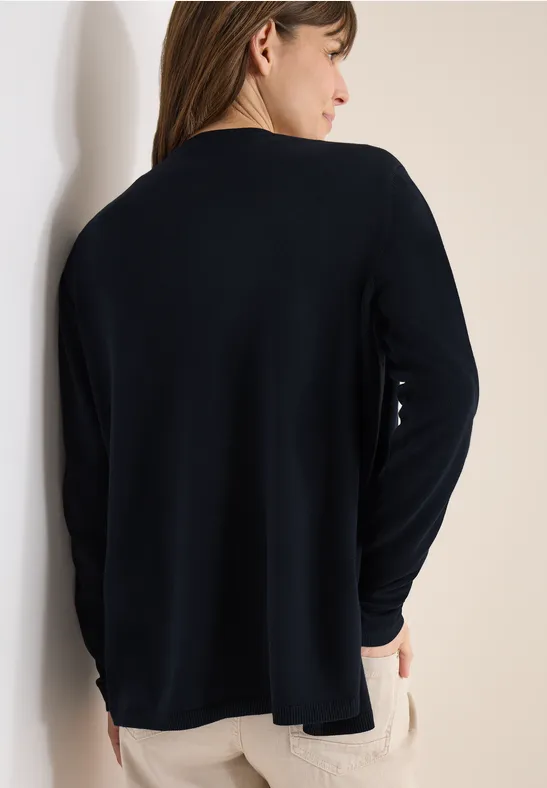 Basic Cardigan universal blue
