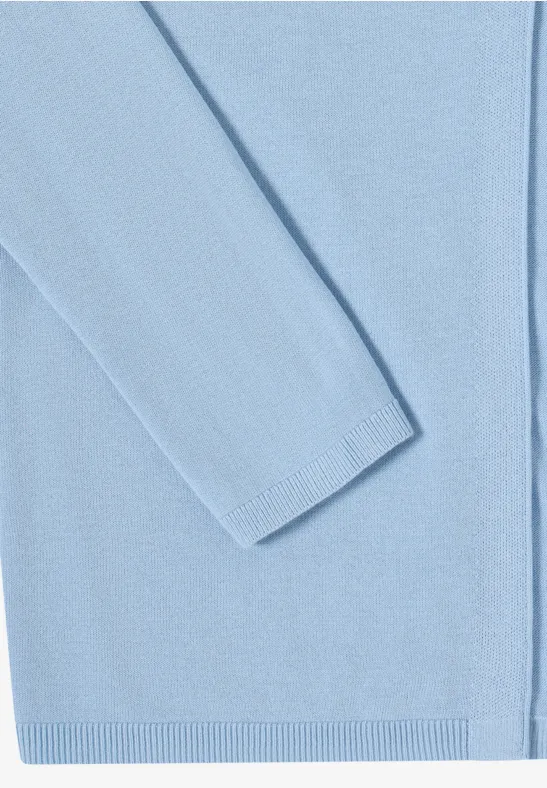 Basic Cardigan light sky blue