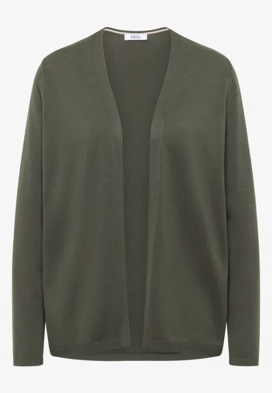 Kardigan Basic khaki
