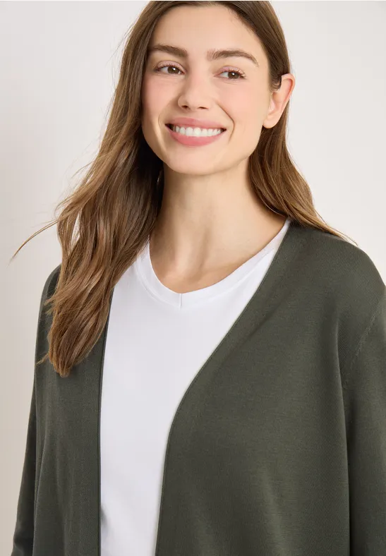 Kardigan Basic khaki