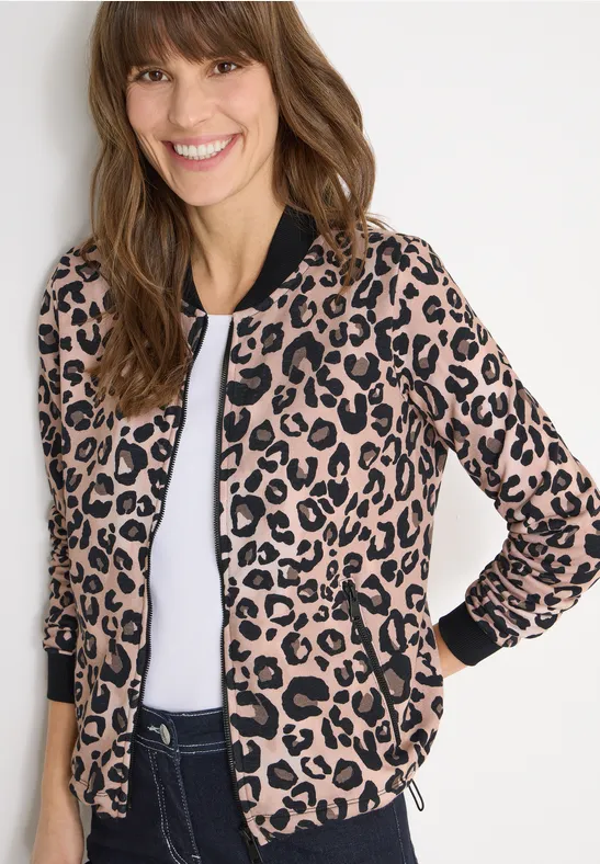 Leo Sweatblouson urban taupe