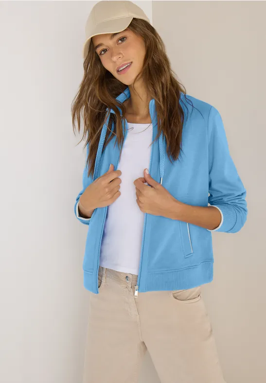 Leichte Jacke fountain blue
