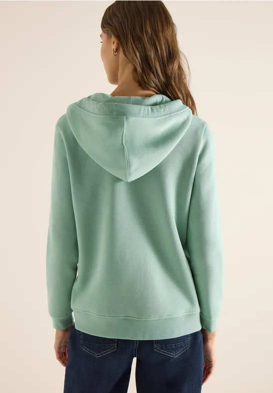 Hoodie Jacke smoke salvia