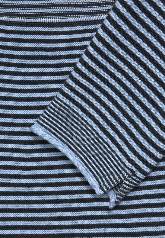 Trui met strepen quiet blue