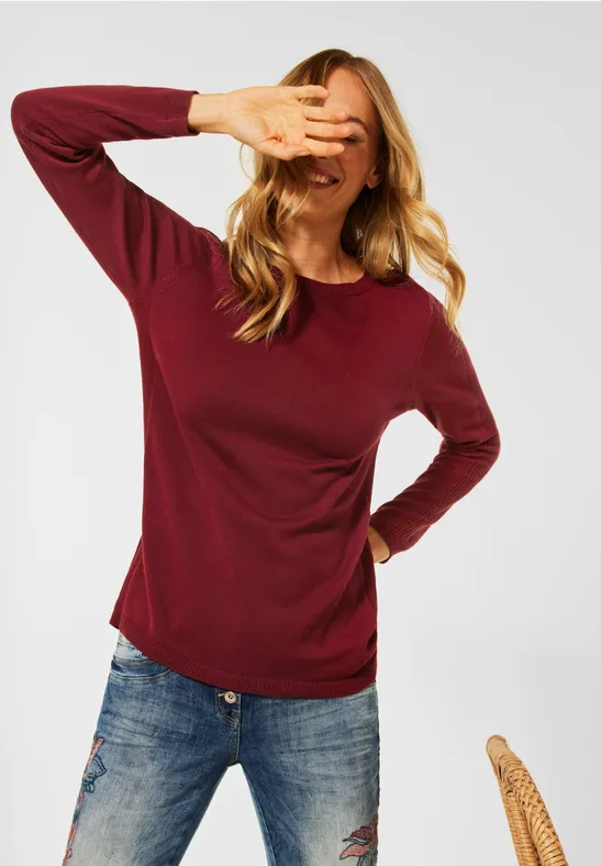 Pull basique copper brown